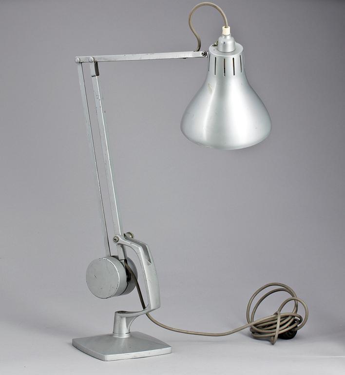 BORDSLAMPA, Hadrill & Horstmann, England, 1900-talets mitt.