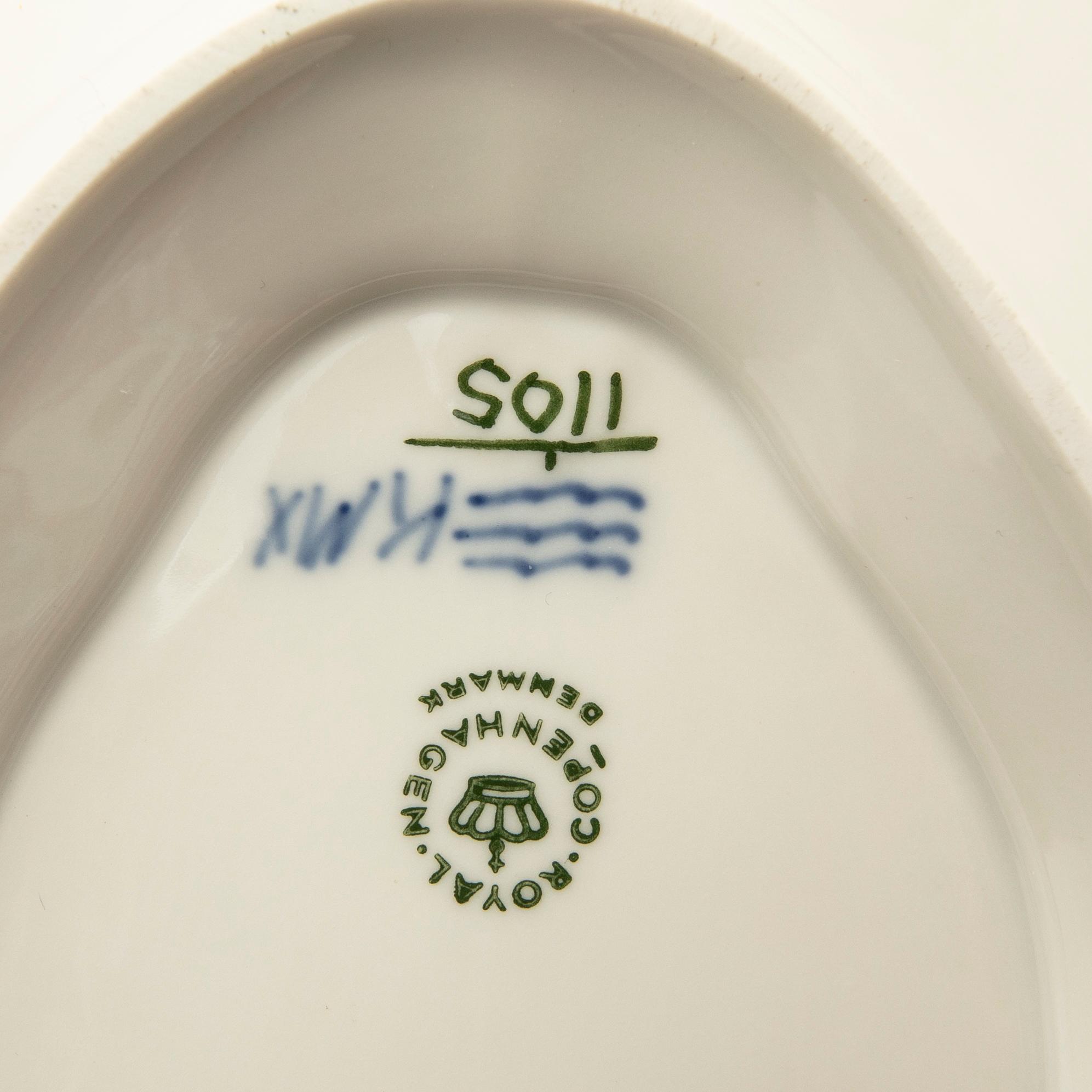 Royal Copenhagen, coffee service, 27 pieces, porcelain, "Blue Fluted", Denmark.