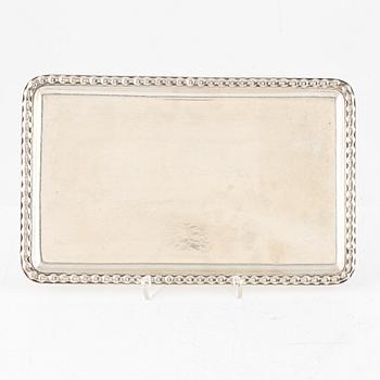 A Swedish SilverTray, mark of K Anderson, Stockholm 1917.