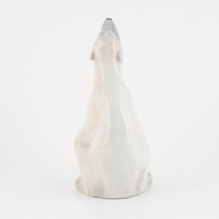 Carl Frederik Liisberg, figurin, porslin, Royal Copenhagen, Danmark, 1969-73.