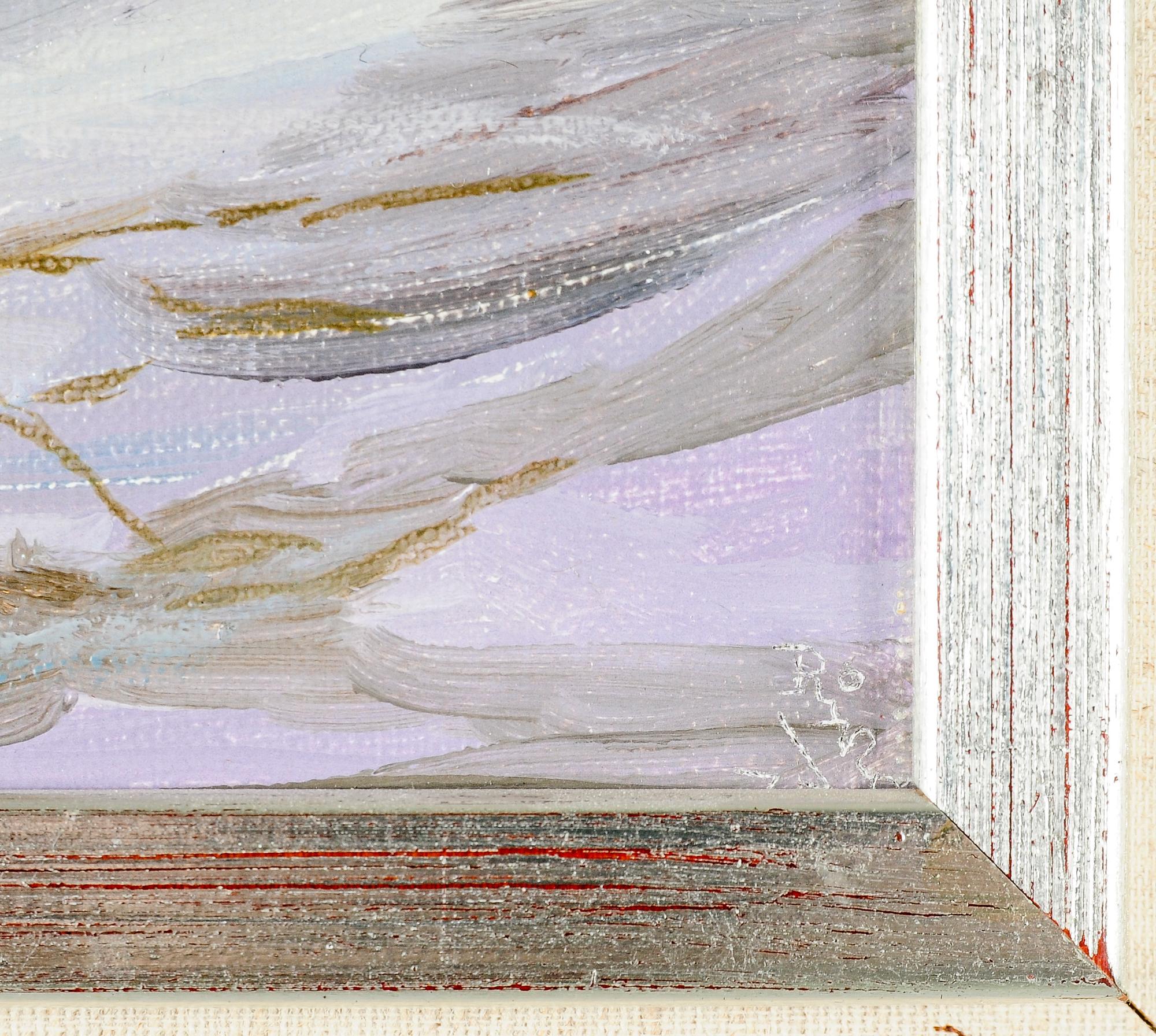 RAGNAR RING, olja på pannå, sign.