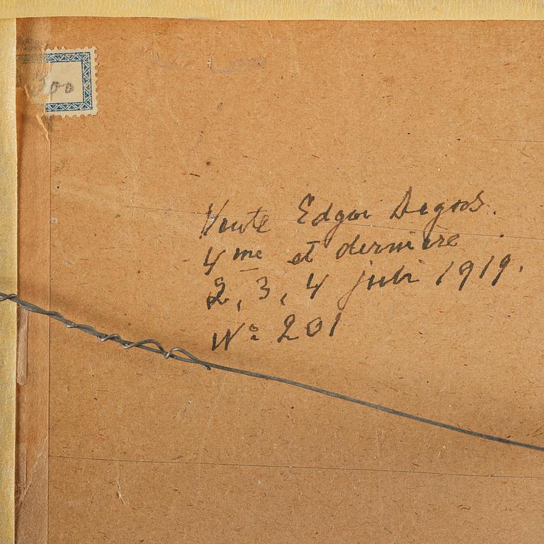 Edgar Degas, "Deux Cavaliers" (Two riders).