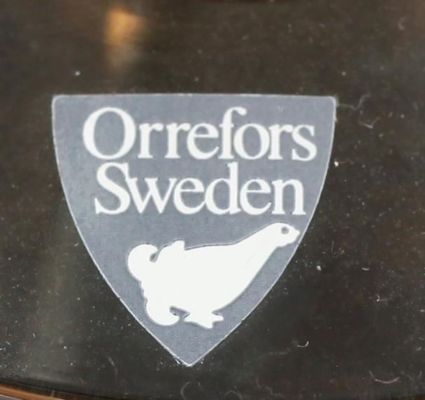 CHAMPAGNE/MARTINIGLAS, 4 st, från Nobelservisen, Gunnar Cyrén, Orrefors.