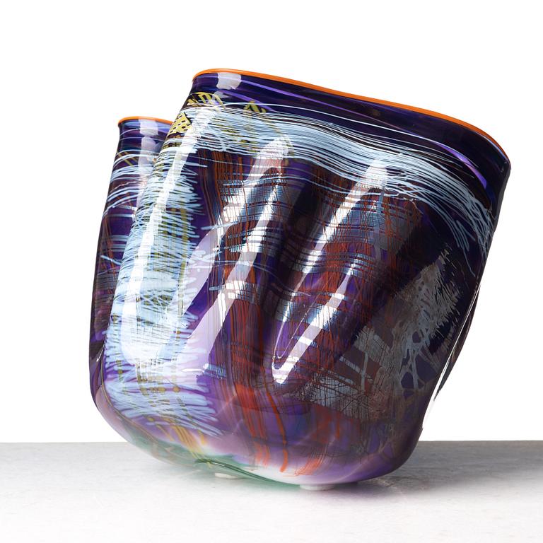 Dale Patrick Chihuly, a glass sculpture, Seattle, USA 1989.