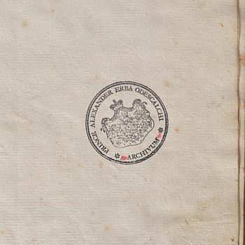 Papal coins and medals, 1699.