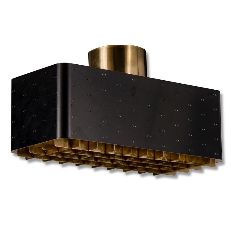 Paavo Tynell, A mid 20th century Starry sky ceiling light, Taito, Finland.