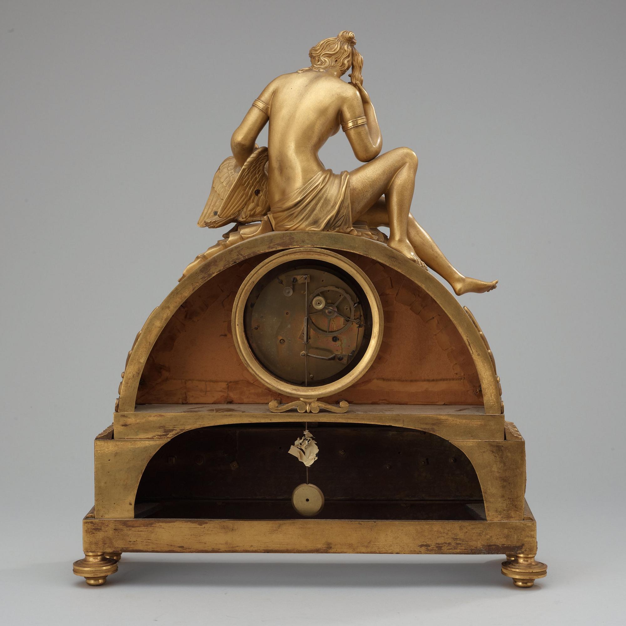 A French Empire early 19th century mantel clock.