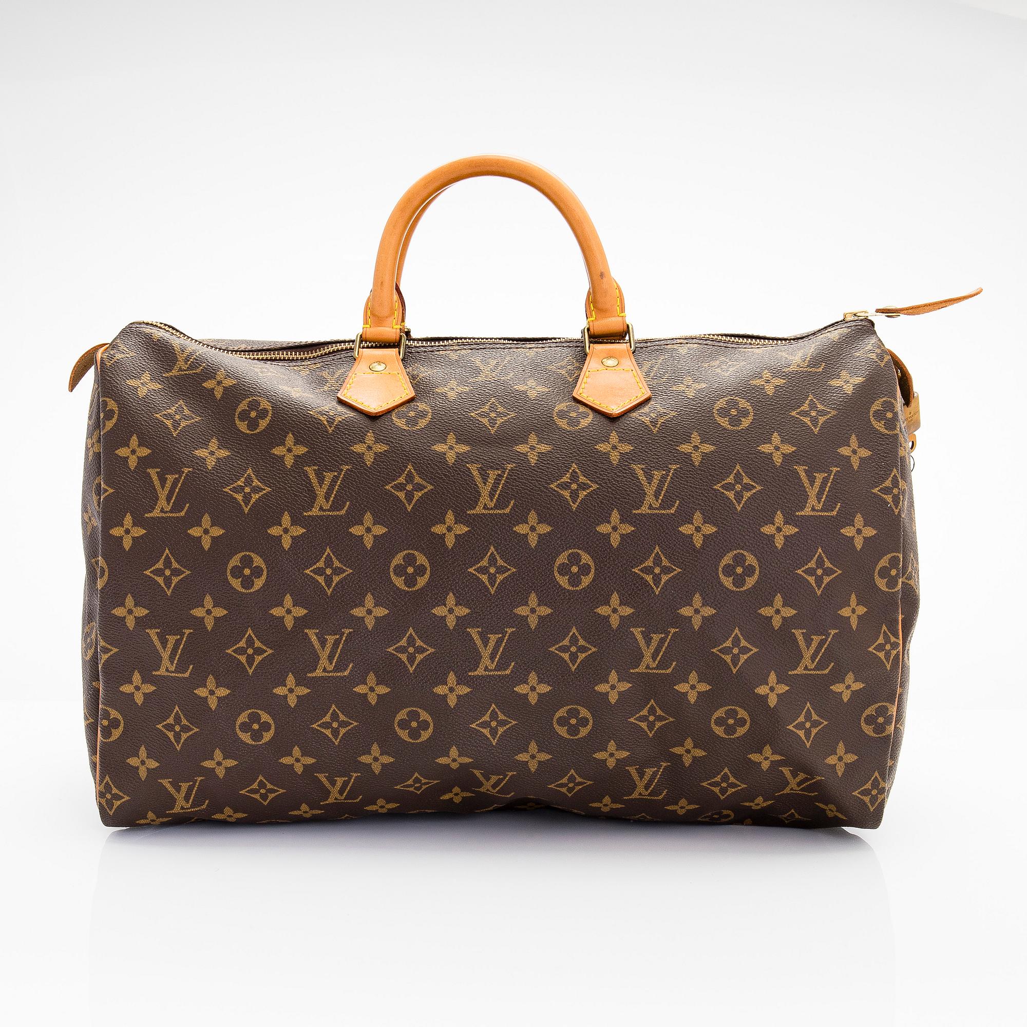 Louis Vuitton, a Monogram Canvas 'Speedy 40' bag.