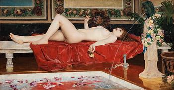 Georg Pauli, "Romerskt bad"/"Odalisk" (Roman Bath/Odalisque).