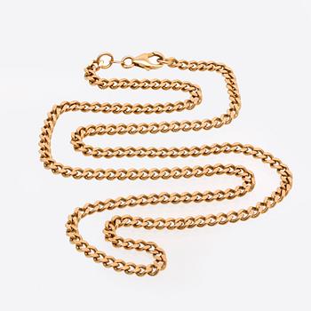 Goldchain 18K gold, 25,3 g, approx 53 x 0,3 cm.