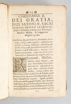 BOK, "Concodra. Confessio fidei et doctrinae eletorum pricipum..." 1705.