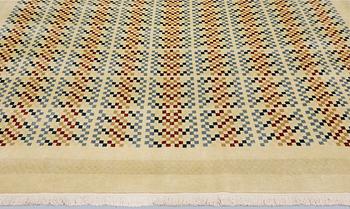 A carpet, India, approx. 327 x 285 cm.