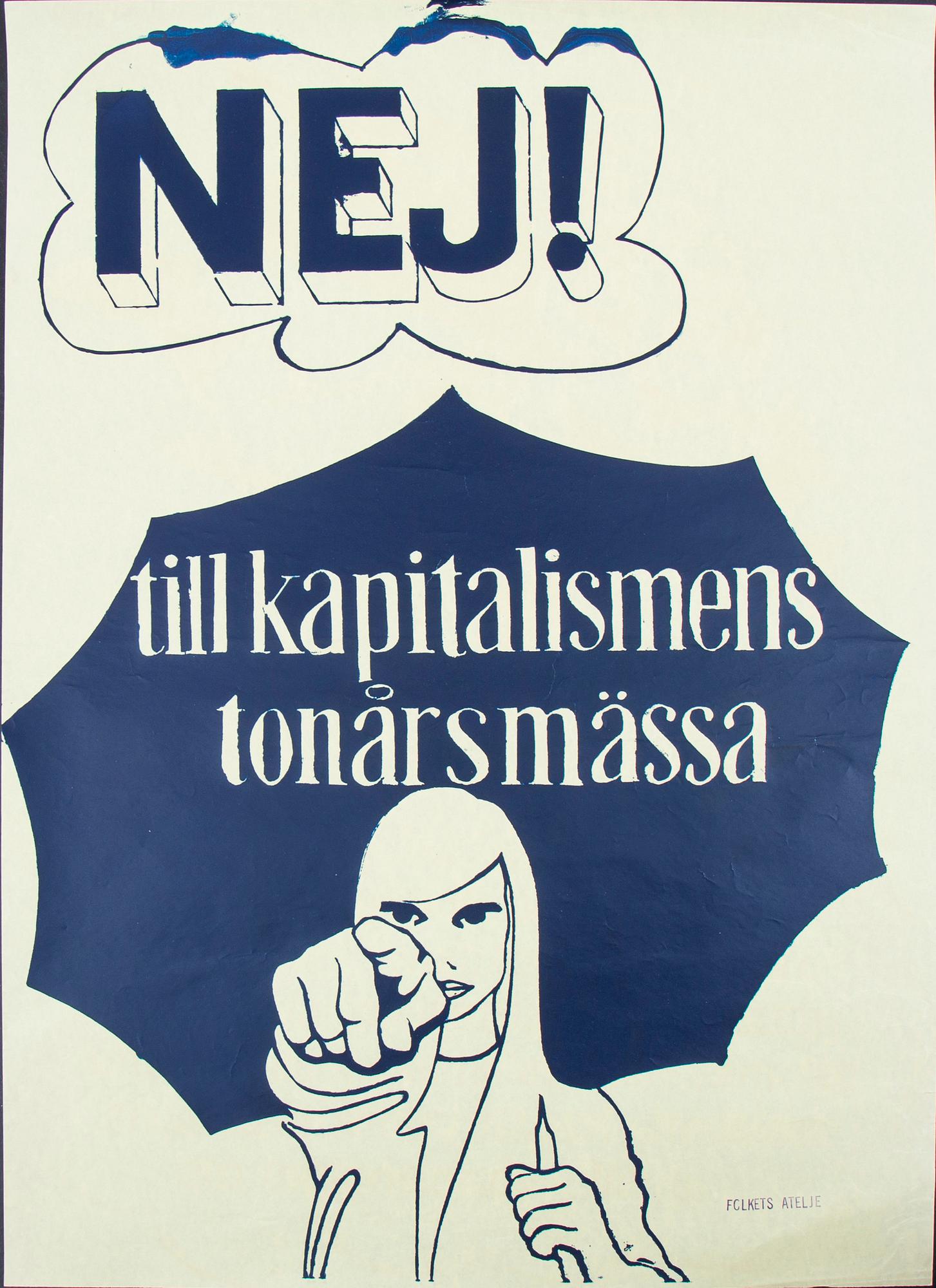 POLITISK KONST, 5 affischer, 1960-tal.