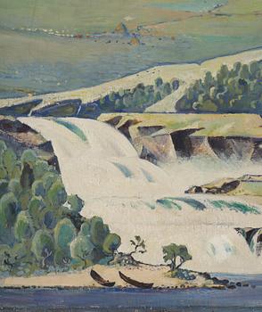 Edvin Ollers, "Stora sjöfallet".