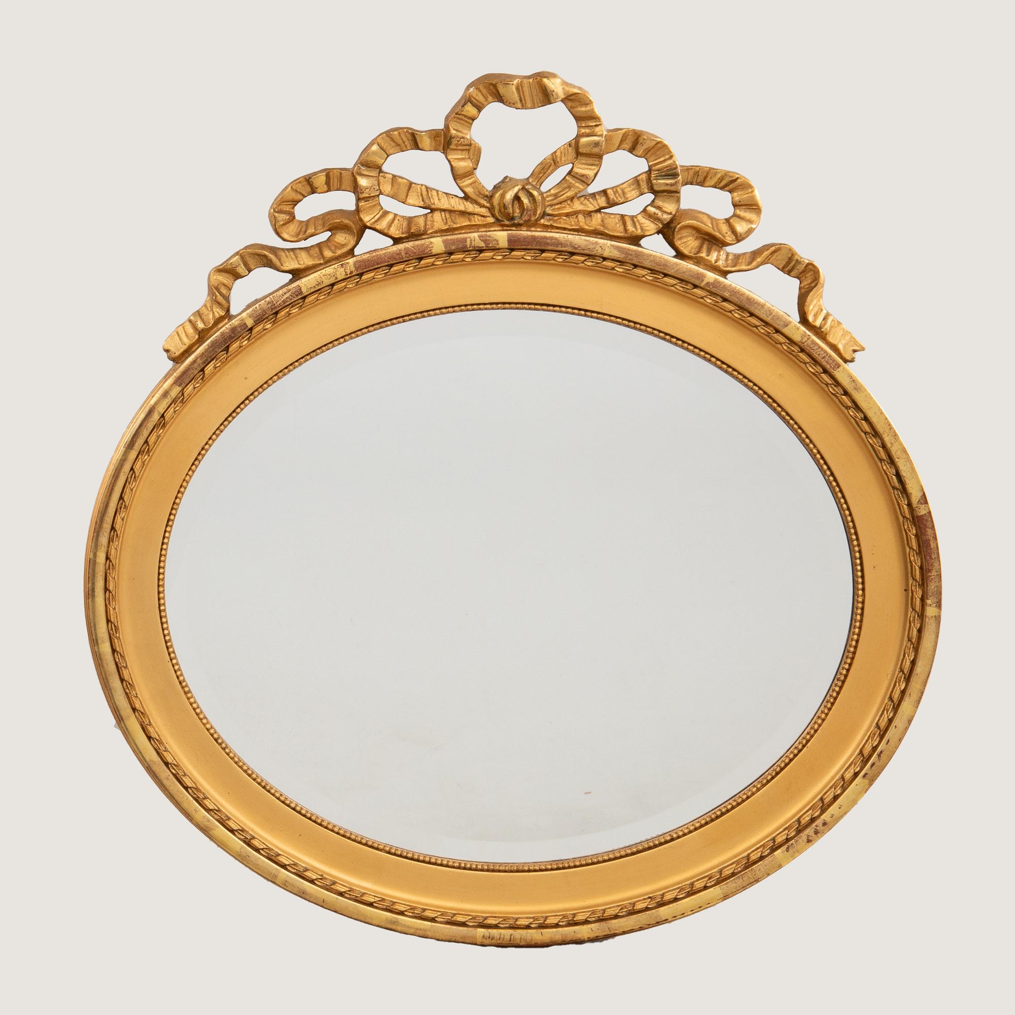 Mirror, Gustavian style, mid-20th century.