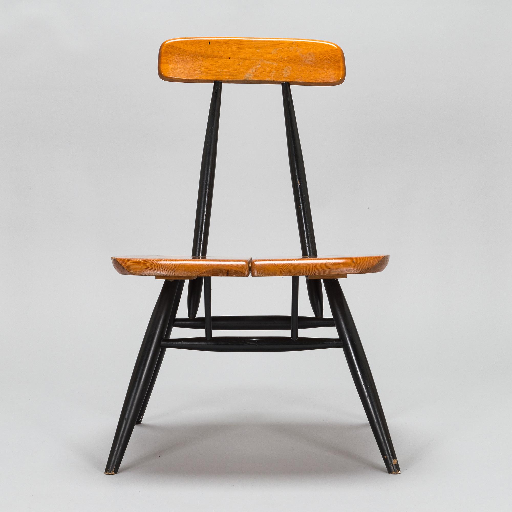Ilmari Tapiovaara, fåtölj,  "Pirkka Lounge chair", Laukaan Puu 1960-tal.
