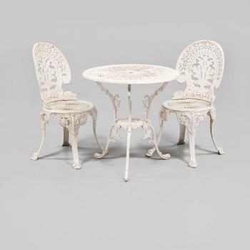 TRÄDGÅRSGRUPP, 3 delar, 1900-talets andra hälft.