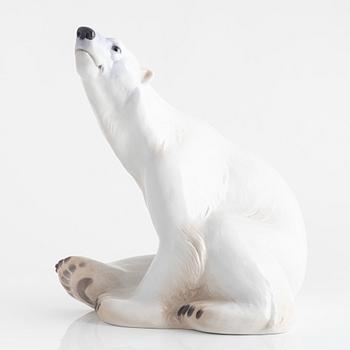 Niels Nielsen, figurin, porslin, modell 1954, Bing & Grøndahl, Danmark.