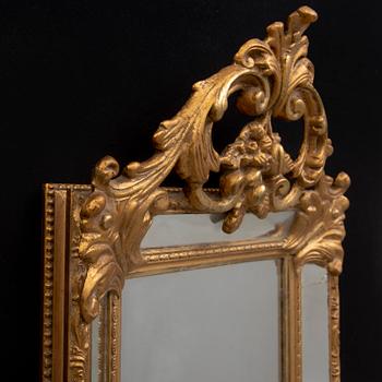 Spegel, rokokostil, 1800-talets slut.