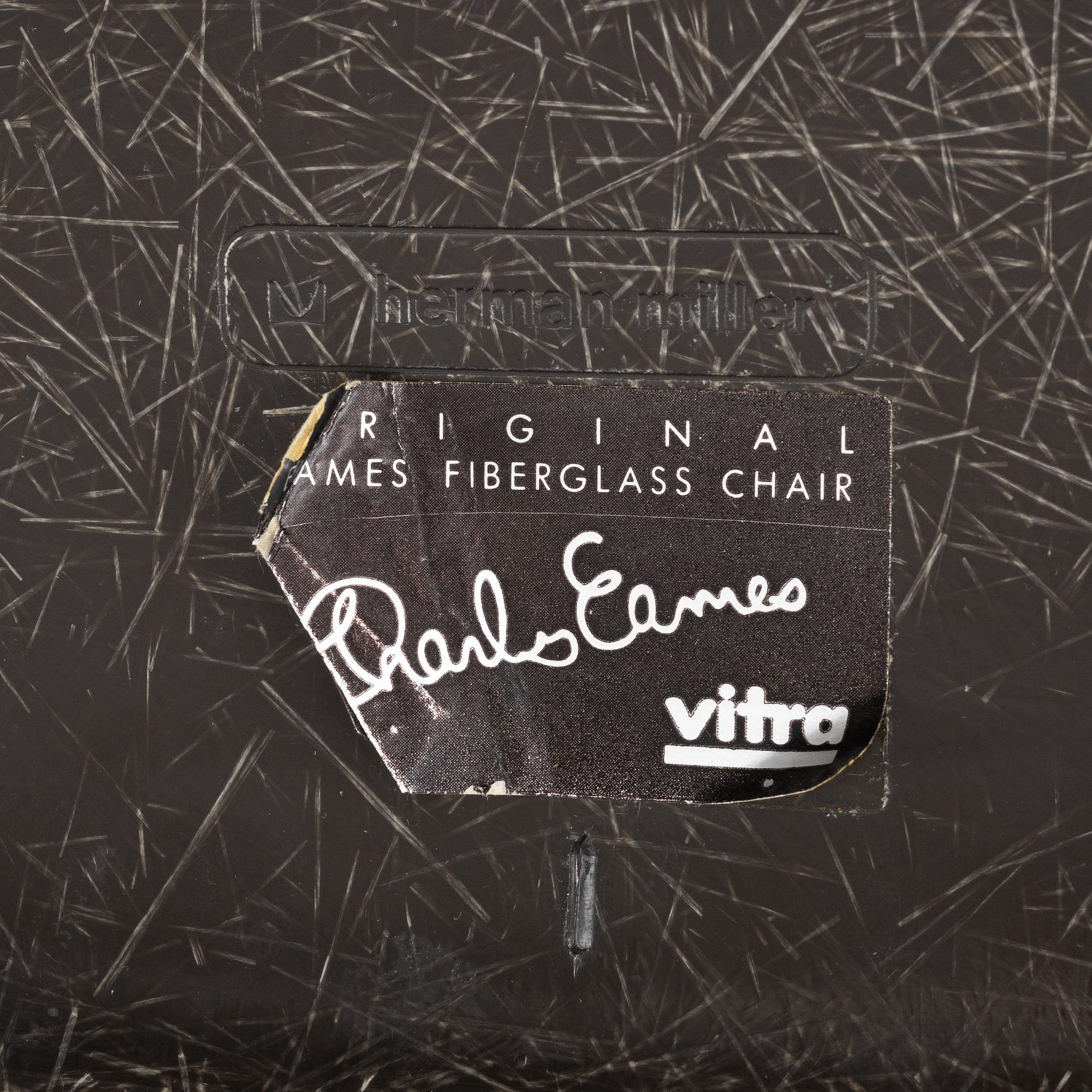 Charles Eames, stolar, 6 st, "DSR Plastic Chair", Herman Miller/Vitra.