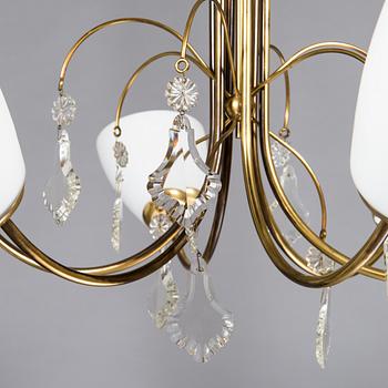 Paavo Tynell, A mid-20th-century 'K1-12' chandelier for Idman.