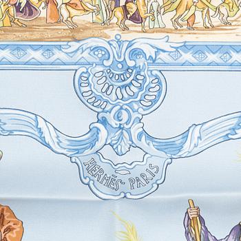 Hermès, scarf, "Turqueries en l'Honneur de Mr de T 1748".