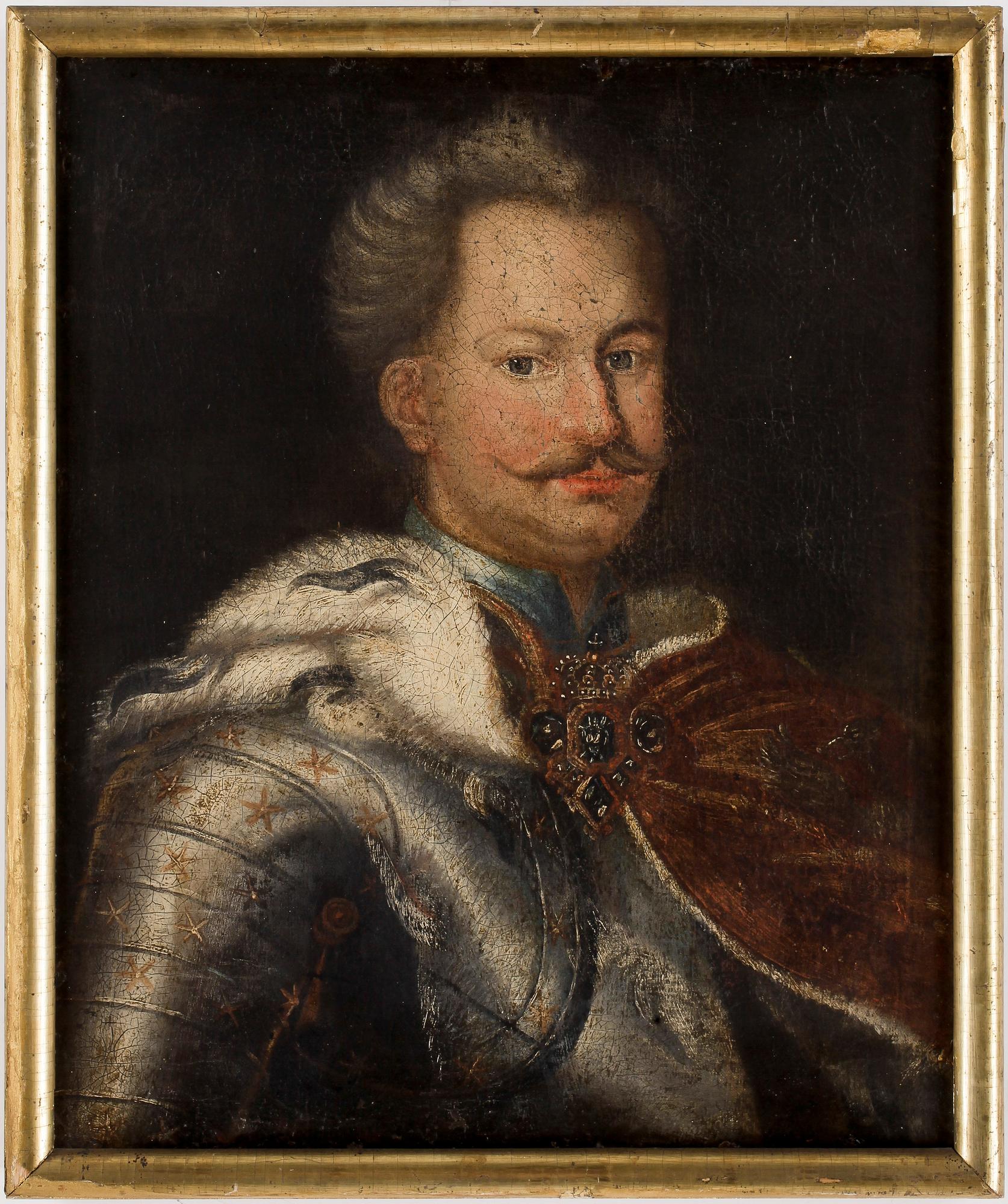 OKÄND KONSTNÄR, olja på duk, 1700-tal.