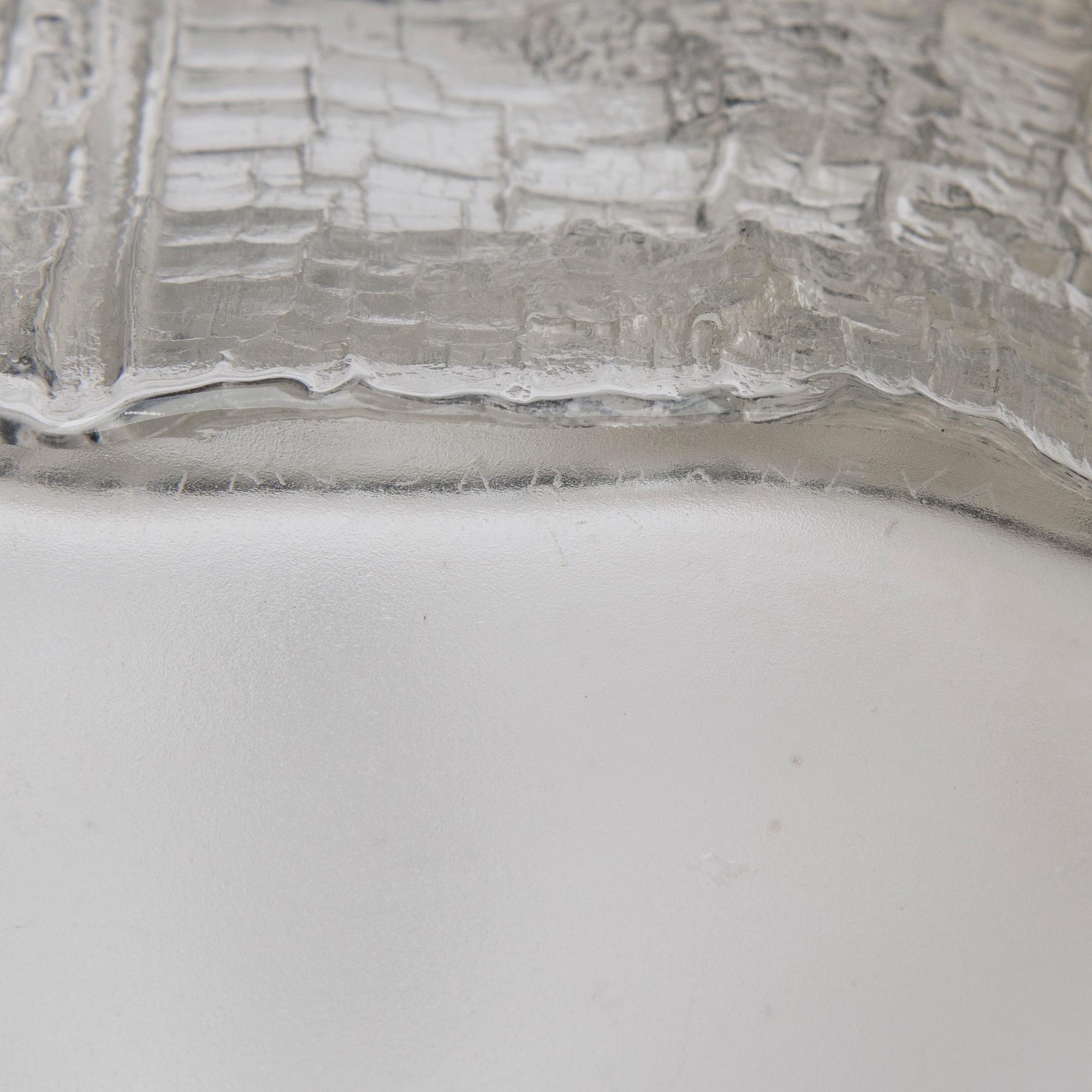 VASER, 3 st, glas. Timo Sarpaneva, signerade.