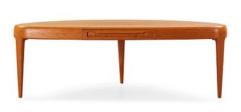 61. A Johannes Andersen teak sofa table, Sweden 1950-60's.