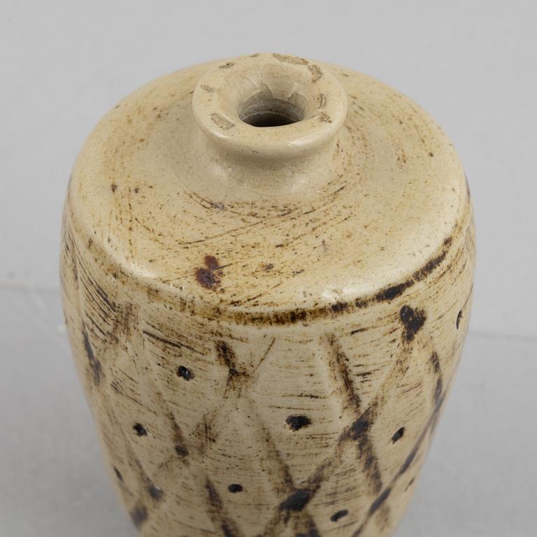Anders Bruno Liljefors, a stoneware vase, Gustavsbergs studio.