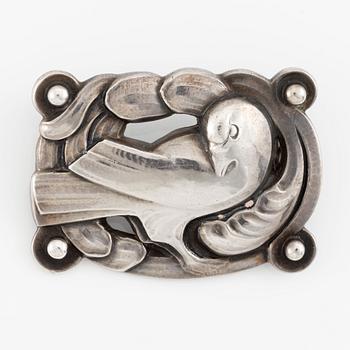 Georg Jensen brosch sterlingsilver, Danmark 1933-1944.