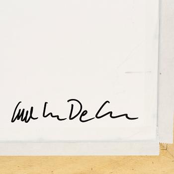 Carl Johan De Geer, photo, signed verso.