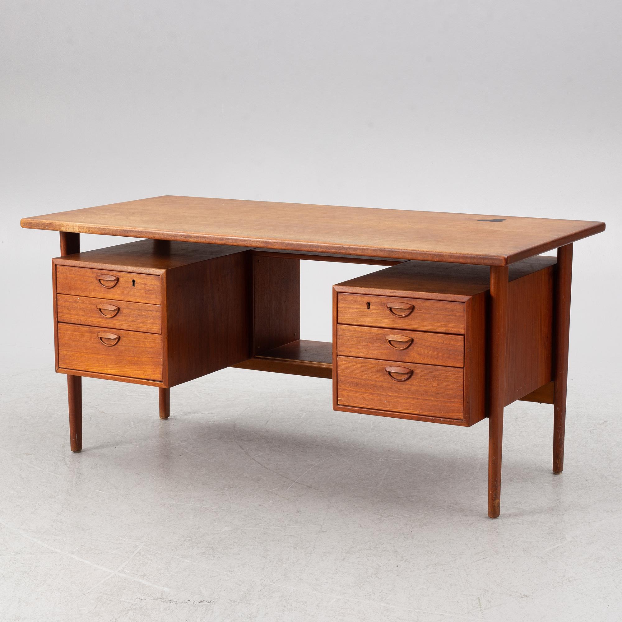 Kai Kristiansen, a model FM60 desk, second half of the 20th century.