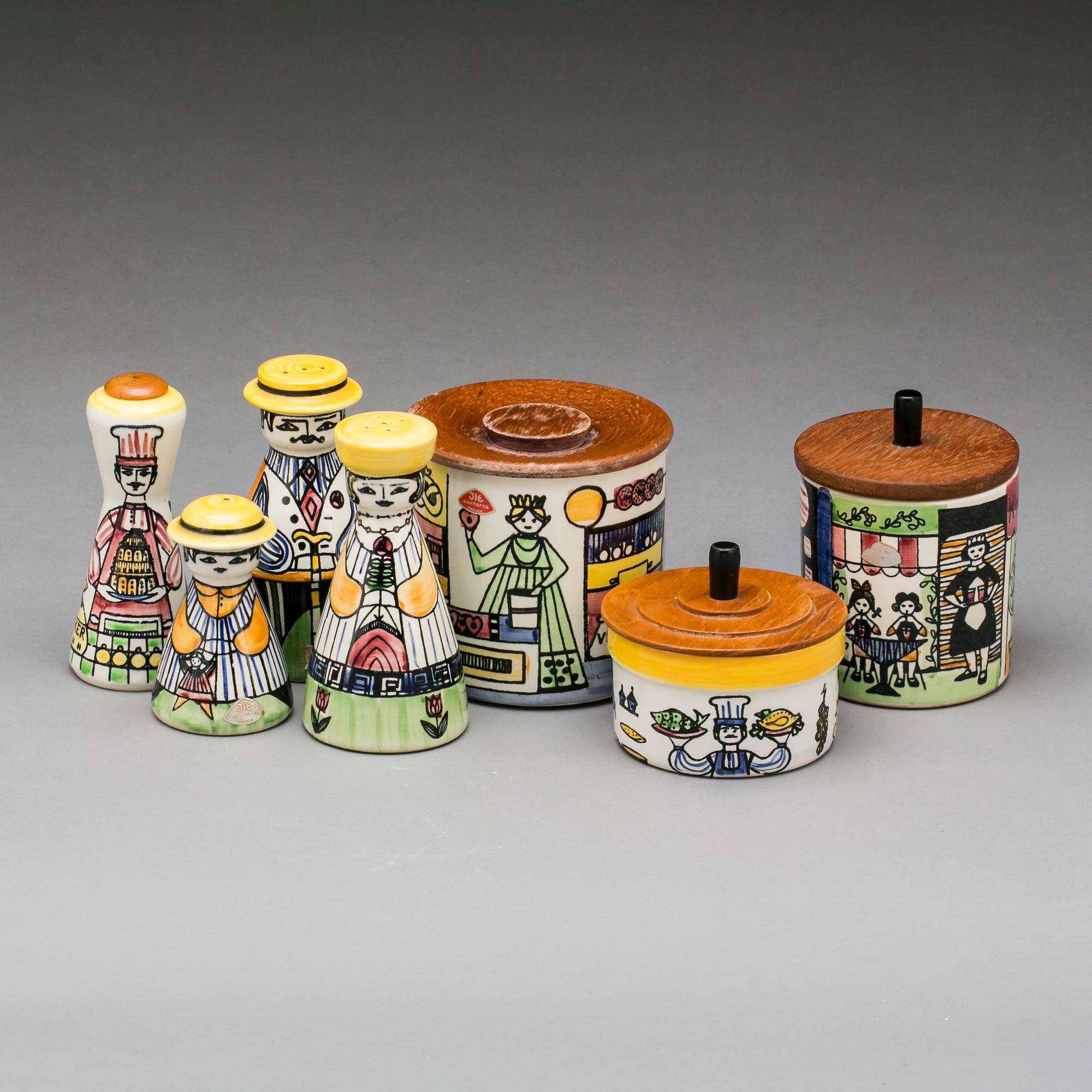 ANITA NYLUND, bland annat "Familjen Pepparsson" samt "Vår lilla stad", Jie, Gantofta, 1950-60-tal.