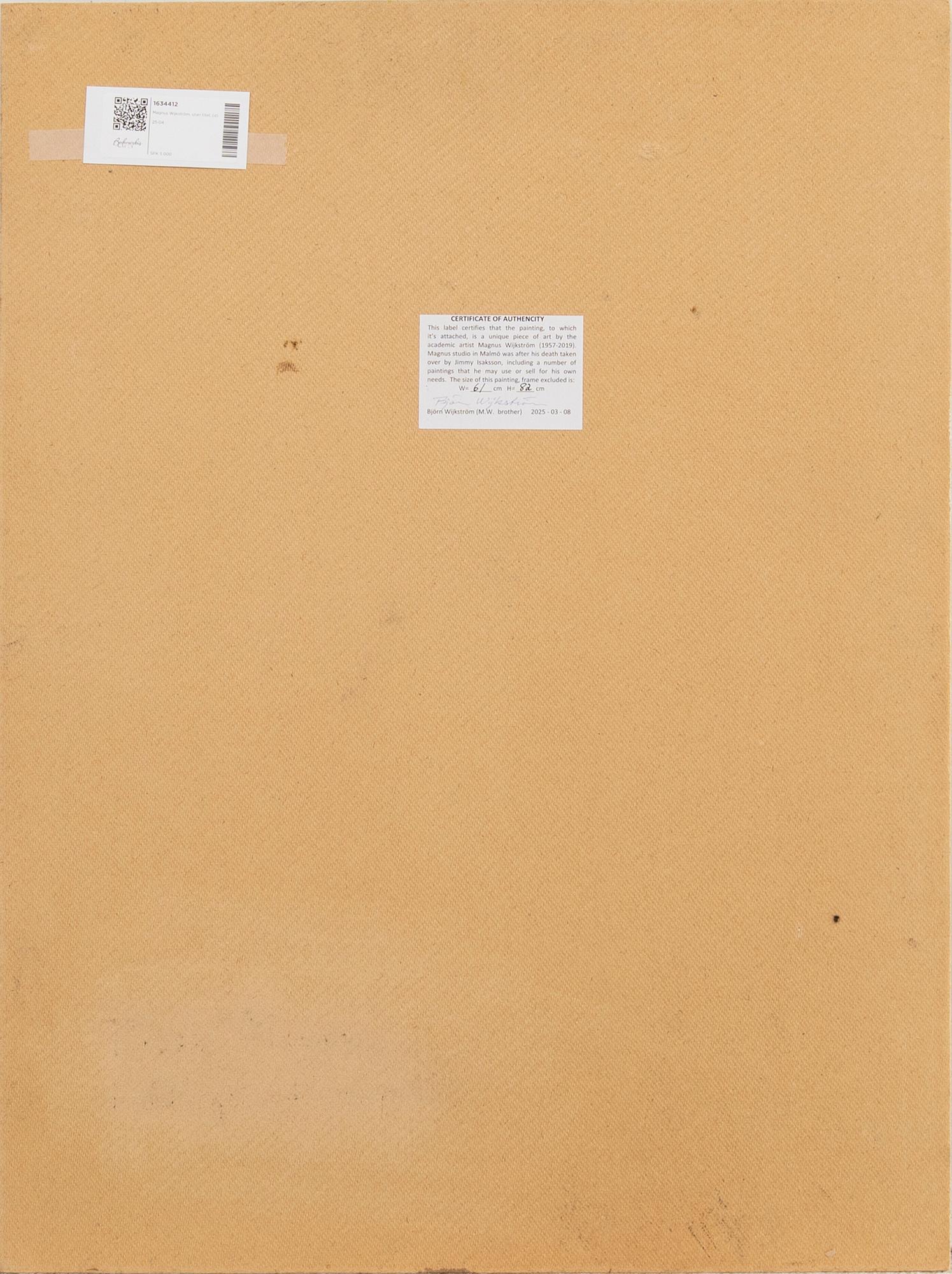 Magnus Wijkström, untitled.