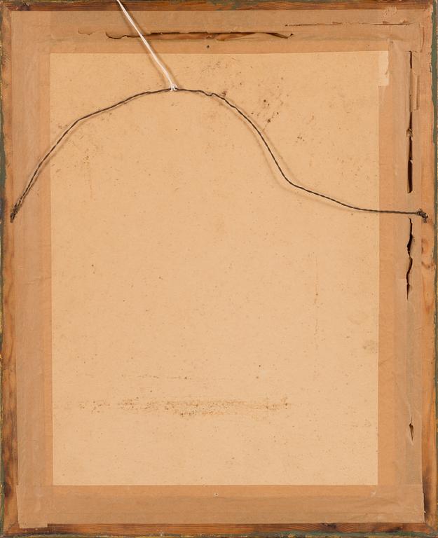 Tapio Kinnunen, gouache och bladteknik på papper, signerad och daterad -69.