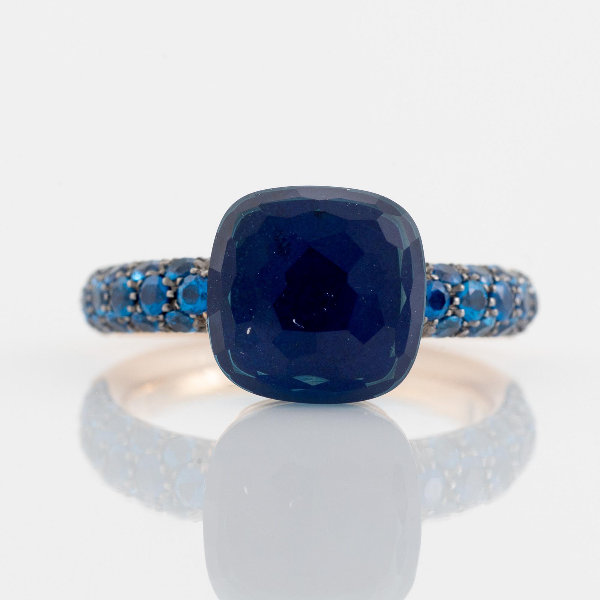 Pomellato, ring, 18K guld med topaser.