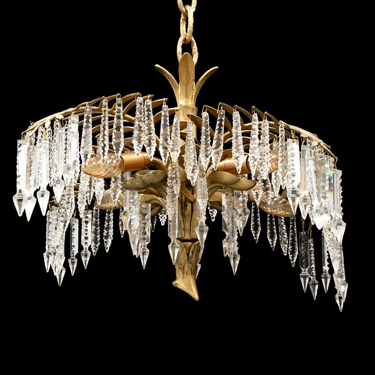 An early 20th Century ceiling lamp.