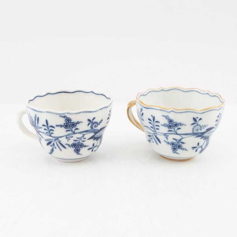 Service 21 pcs Meissen porcelain, first half of the 20th century.