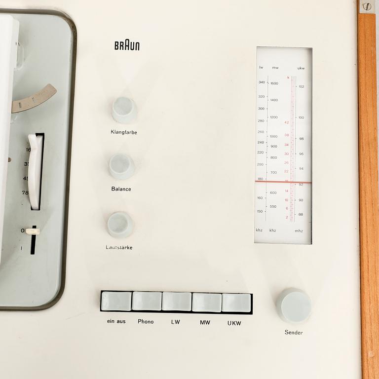 Dieter Rams & Hans Gugelot, radiogramophone, SK 61 S, Braun.