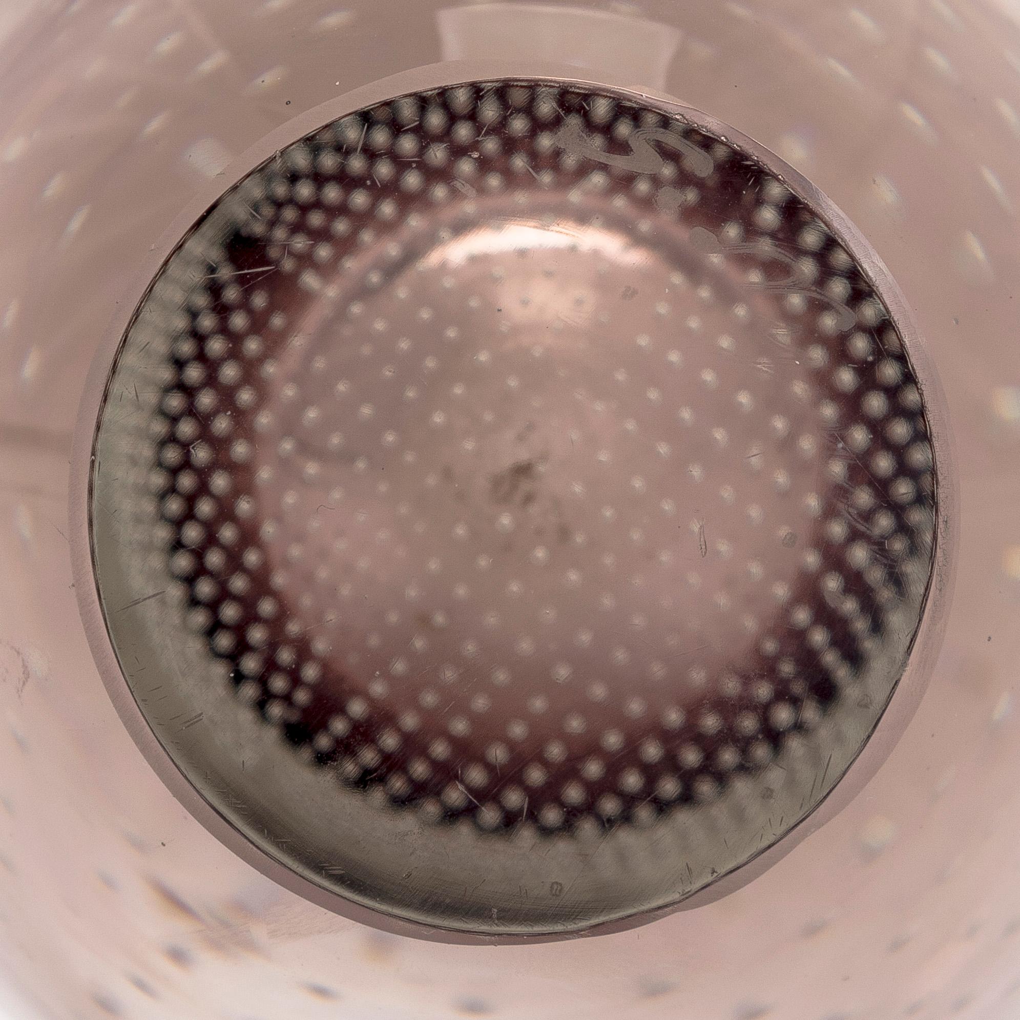 Gunnel Nyman, A glass vase model 'GN 26'. signed G. Nyman Nuutajärvi Notsjö -51.