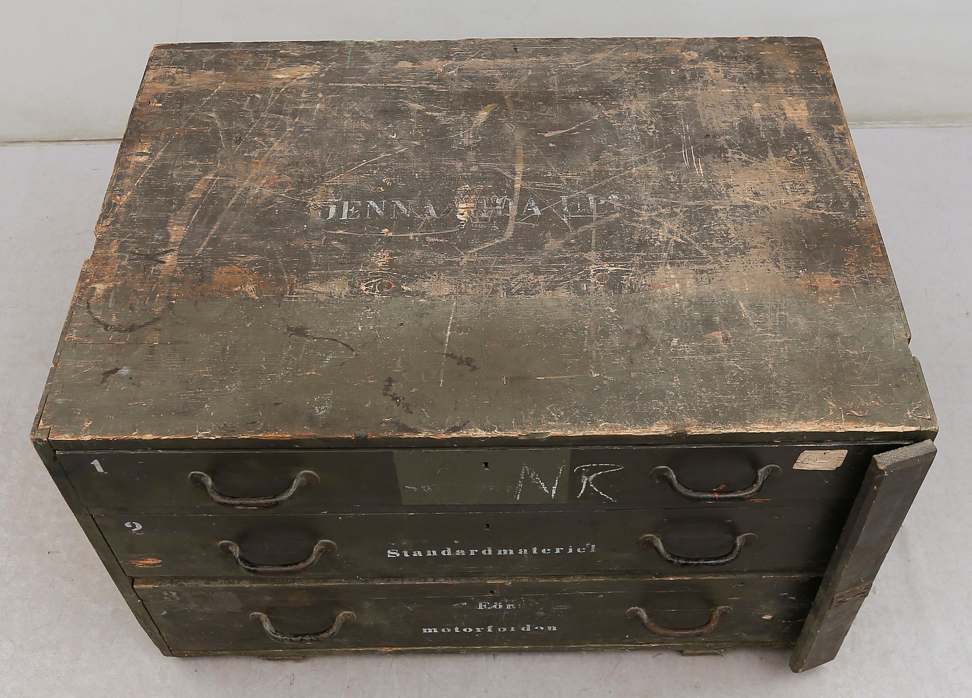 LÅDFACK, 1900-talets första hälft.