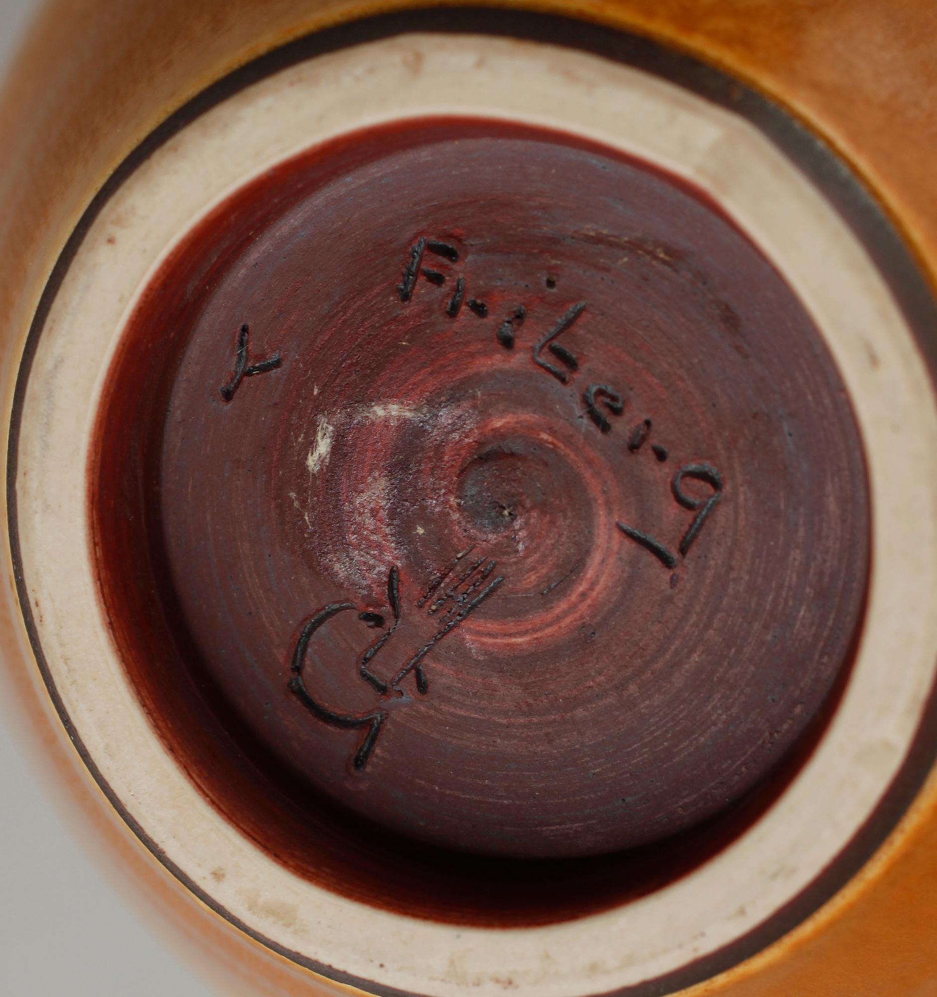 VAS, stengods, Berndt Friberg, Gustavsbergs studio.