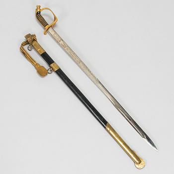 Officersvärja, m/1922, för flottan, Finland.