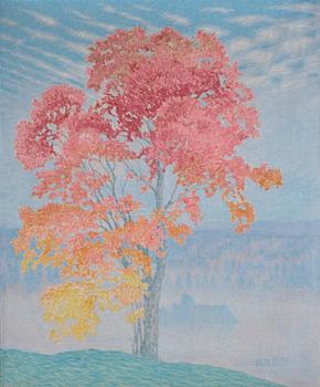 Bror Lindh, Autumn Trees.