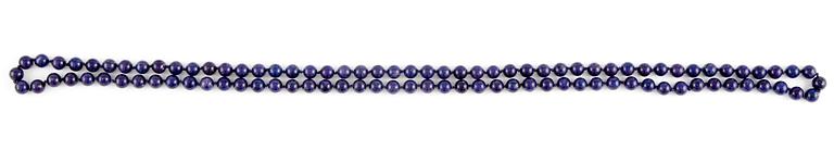 HALSBAND, lapis lazuli, sekelskifte 1900-tal.