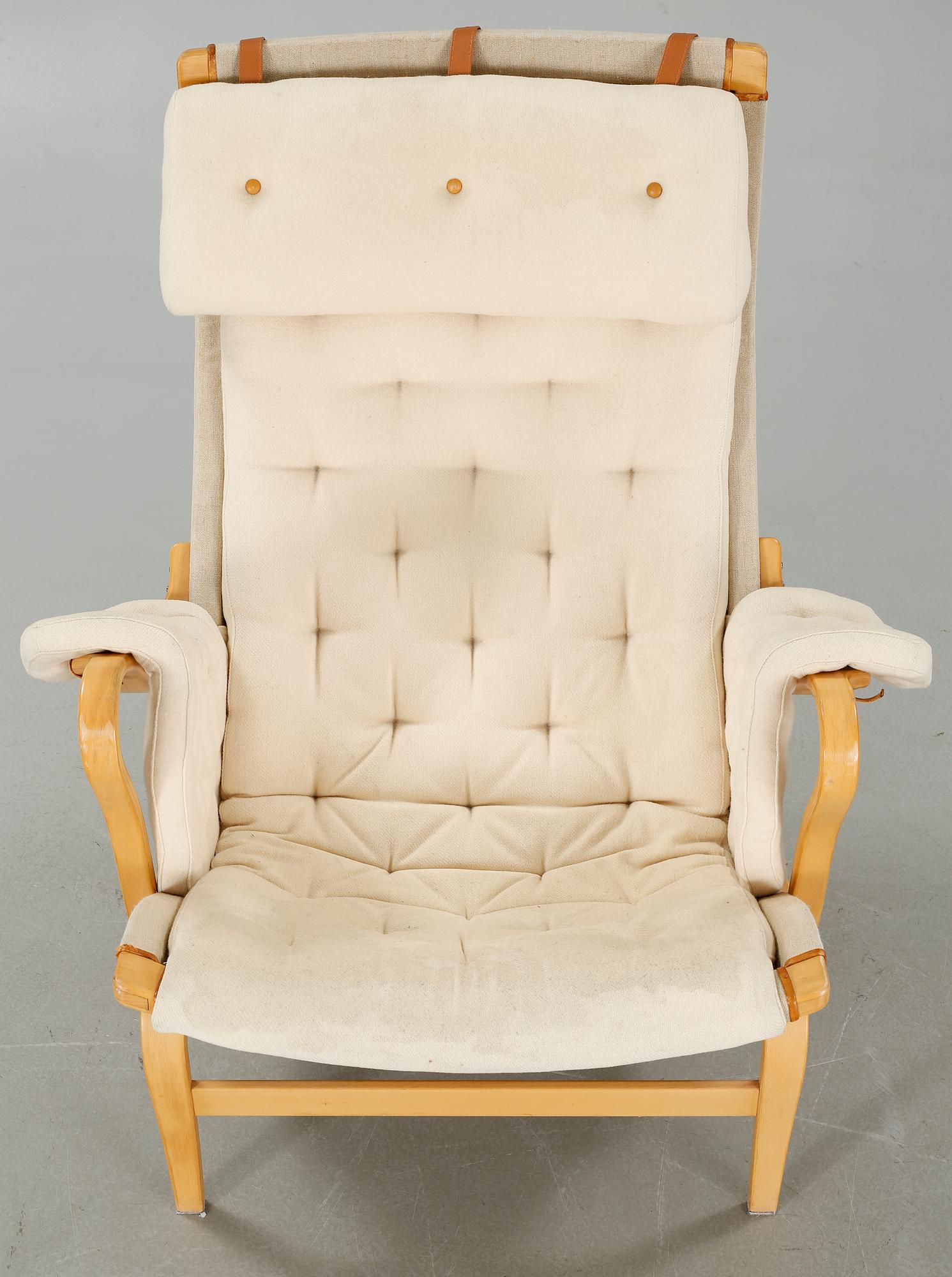 An armchair, "Pernilla" by Bruno Mathsson for Dux, second half of the 20th century.