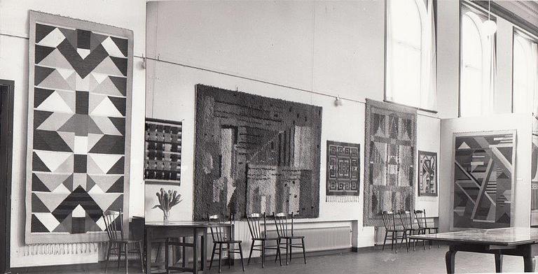 Agda Österberg, MATTA, rölakan, ca 230 x 156 cm, signerad AGDA ÖSTERBERG, Sverige omkring 1960.
