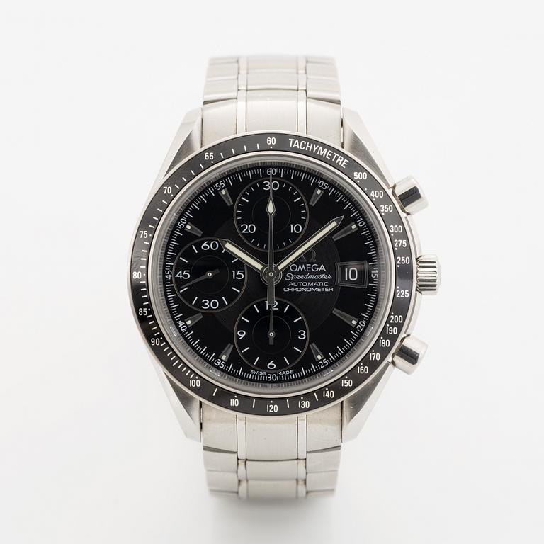 Omega, Speedmaster, Date, chronograph, wristwatch, 40 mm.