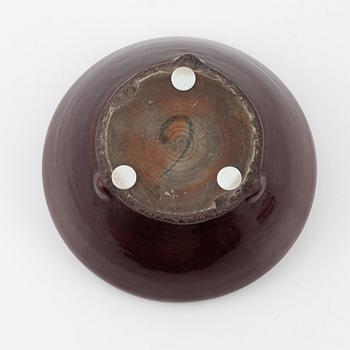 A sang de boef glazed censer, late Qing dynasty, circa 1900.